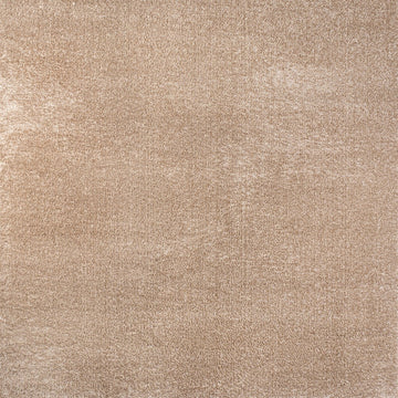 Haze Solid Low-pile Area Rug Beige